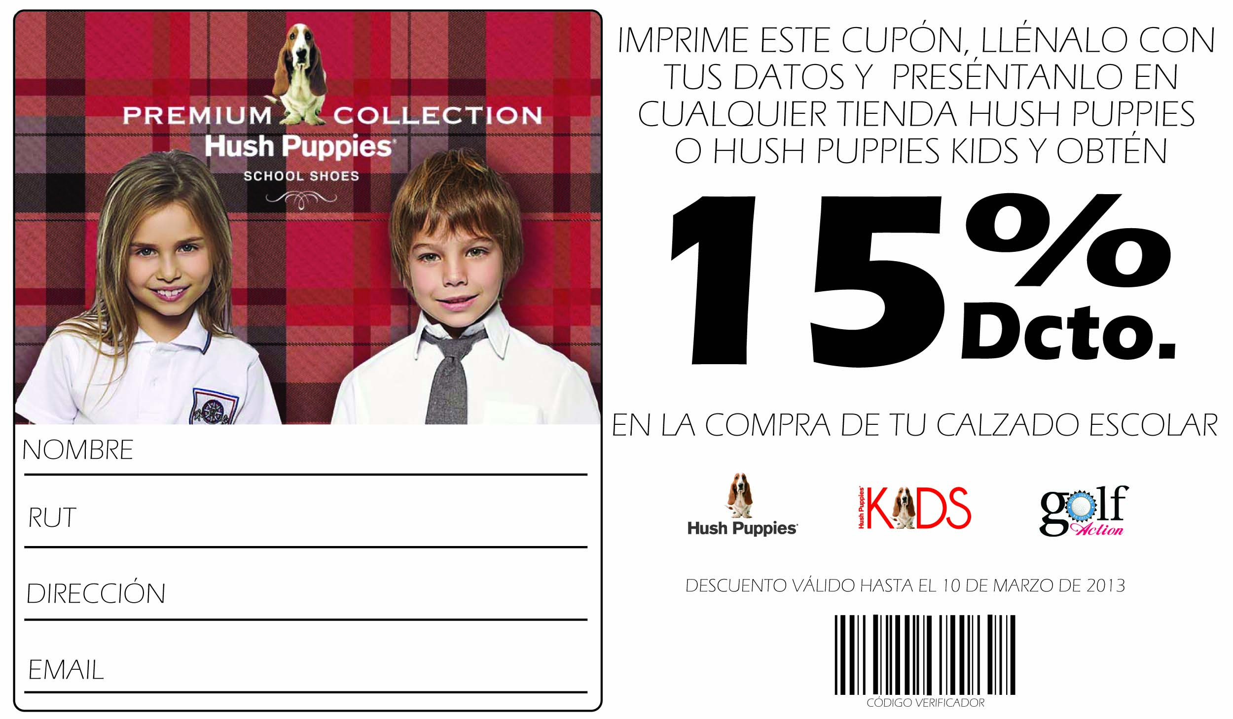 Tienda hush puppies chile 2025